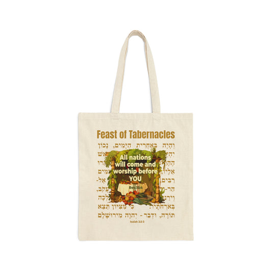 Feast of Tabernacles / Cotton Tote Bag