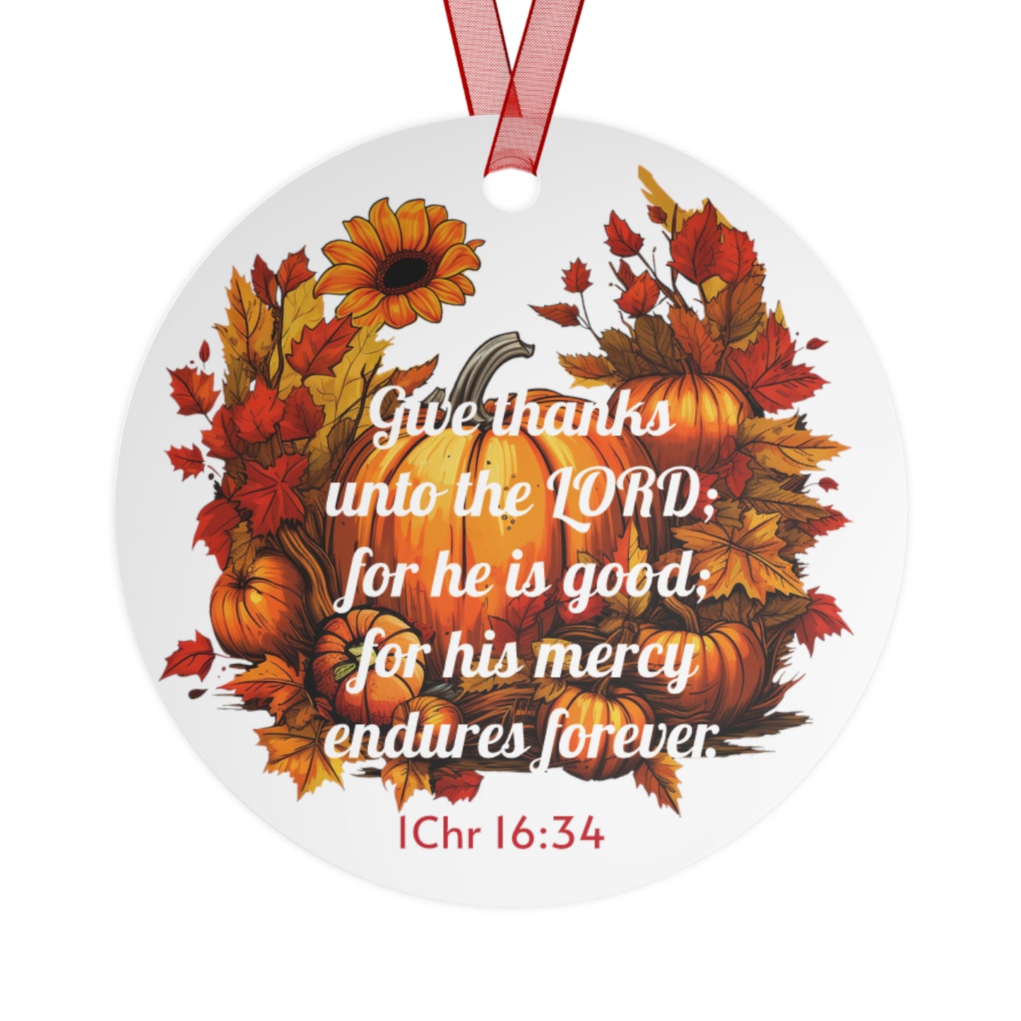 Give thanks 2 / Metal Ornaments