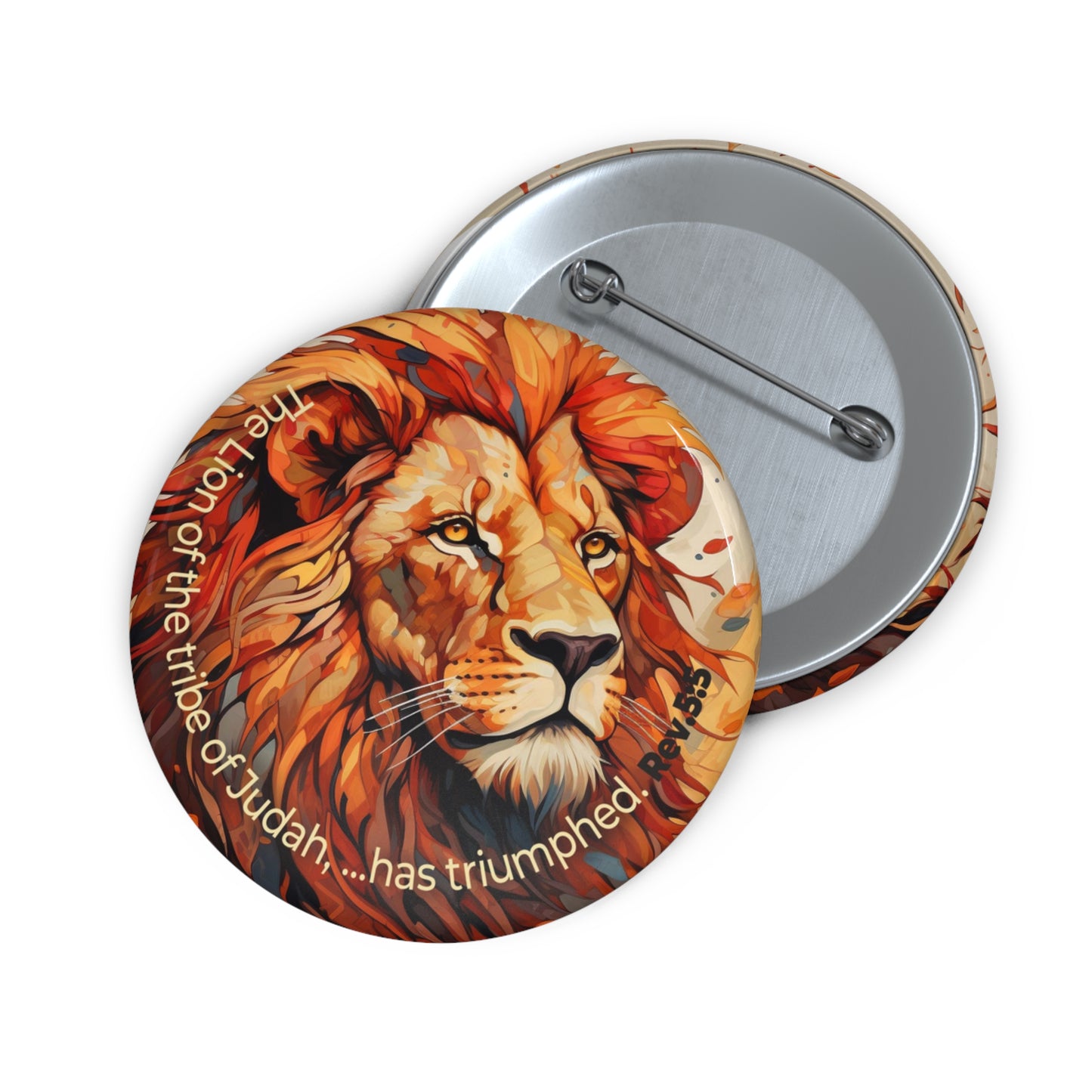 Lion of the tribe of Judah 1 / Pin Buttons