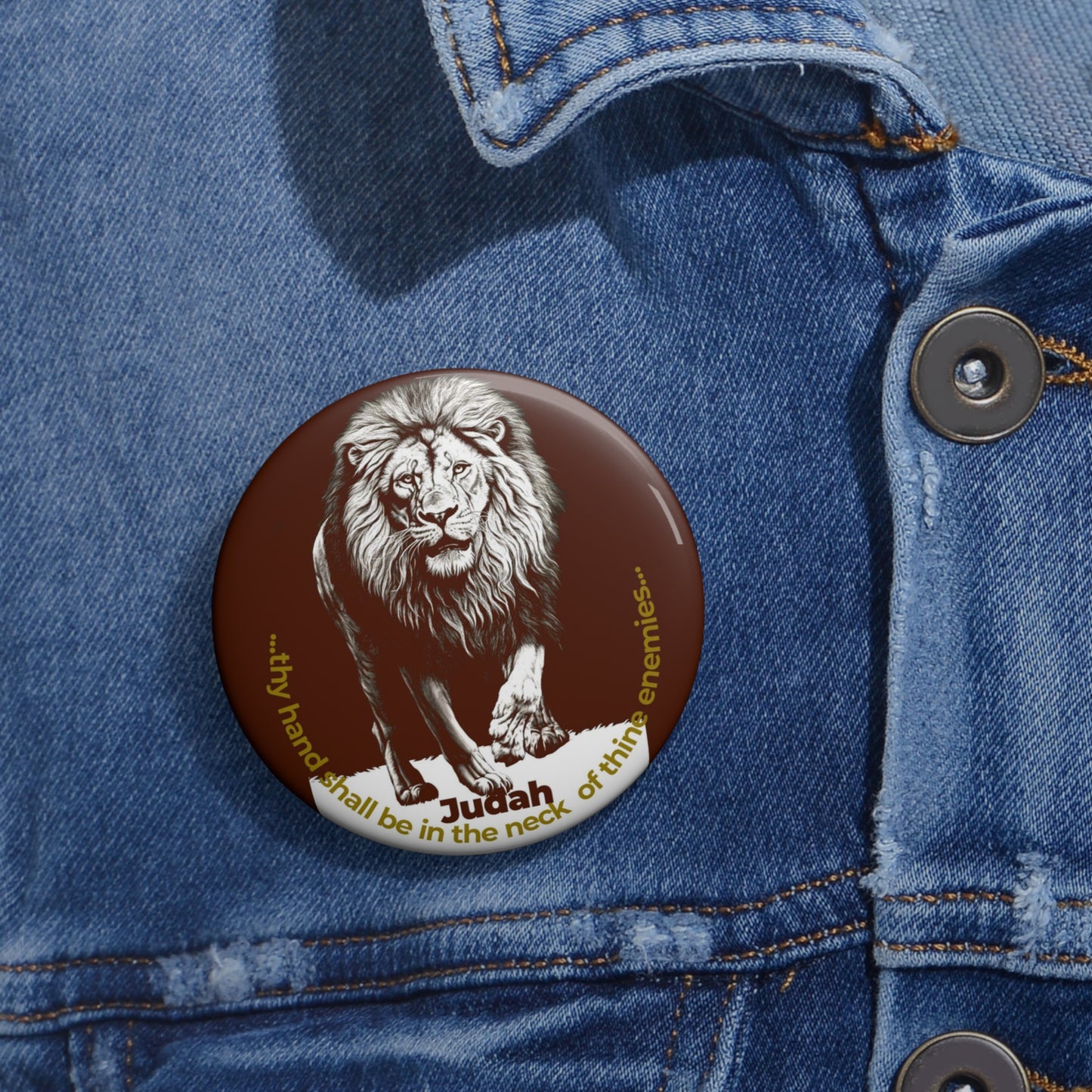 Lion of the tribe of Judah 4 / Pin Buttons