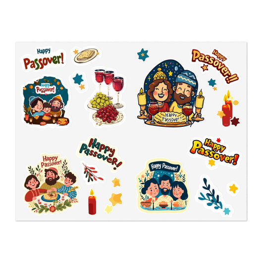 Passover Seder Pesach Sticker Sheets