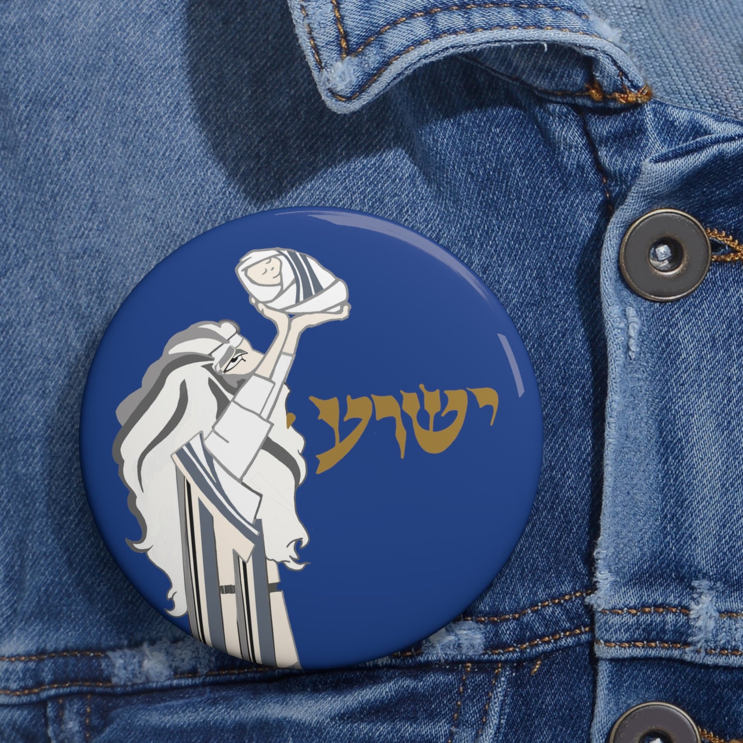 The Child /Blue Pin Buttons
