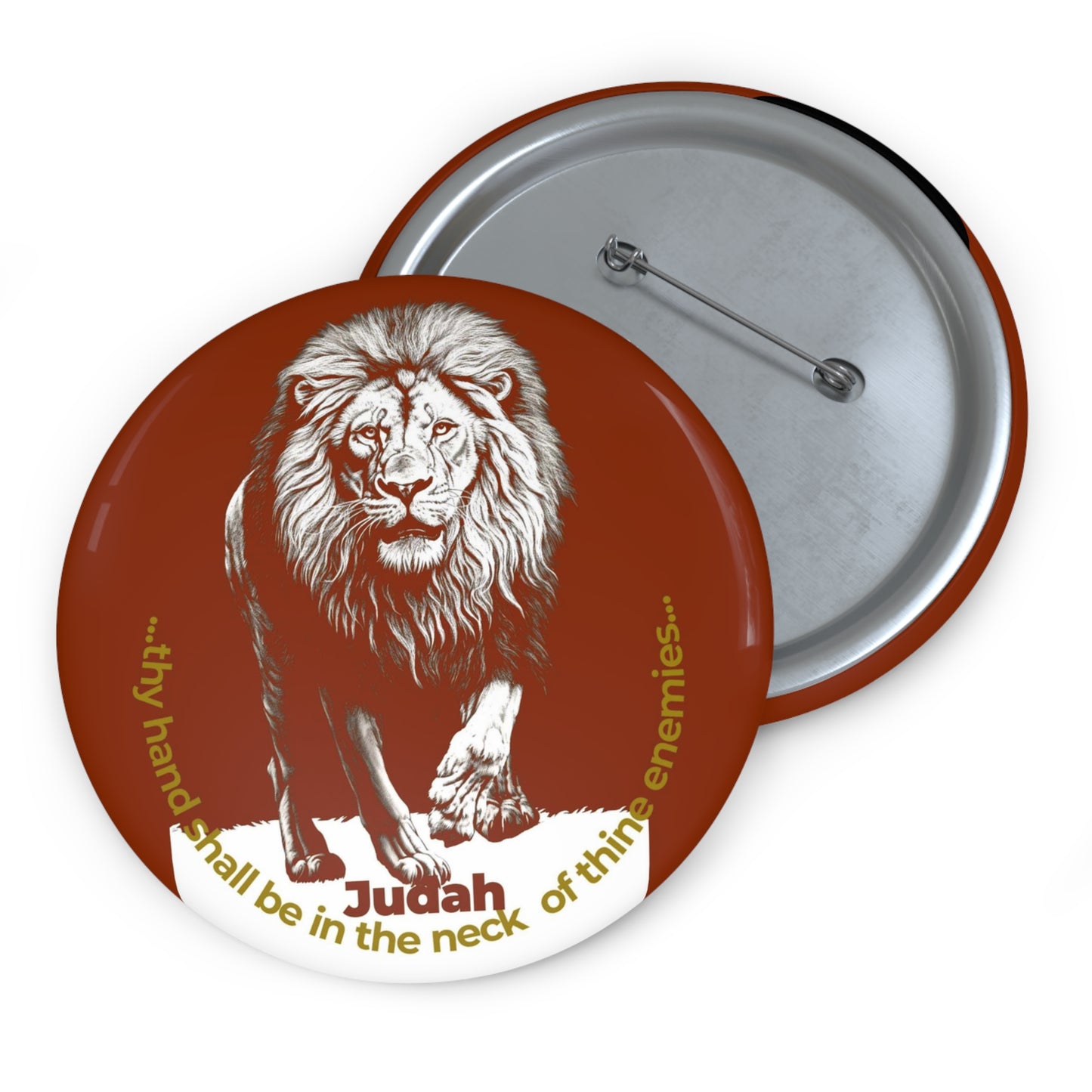 Lion of the tribe of Judah 6 / Pin Buttons