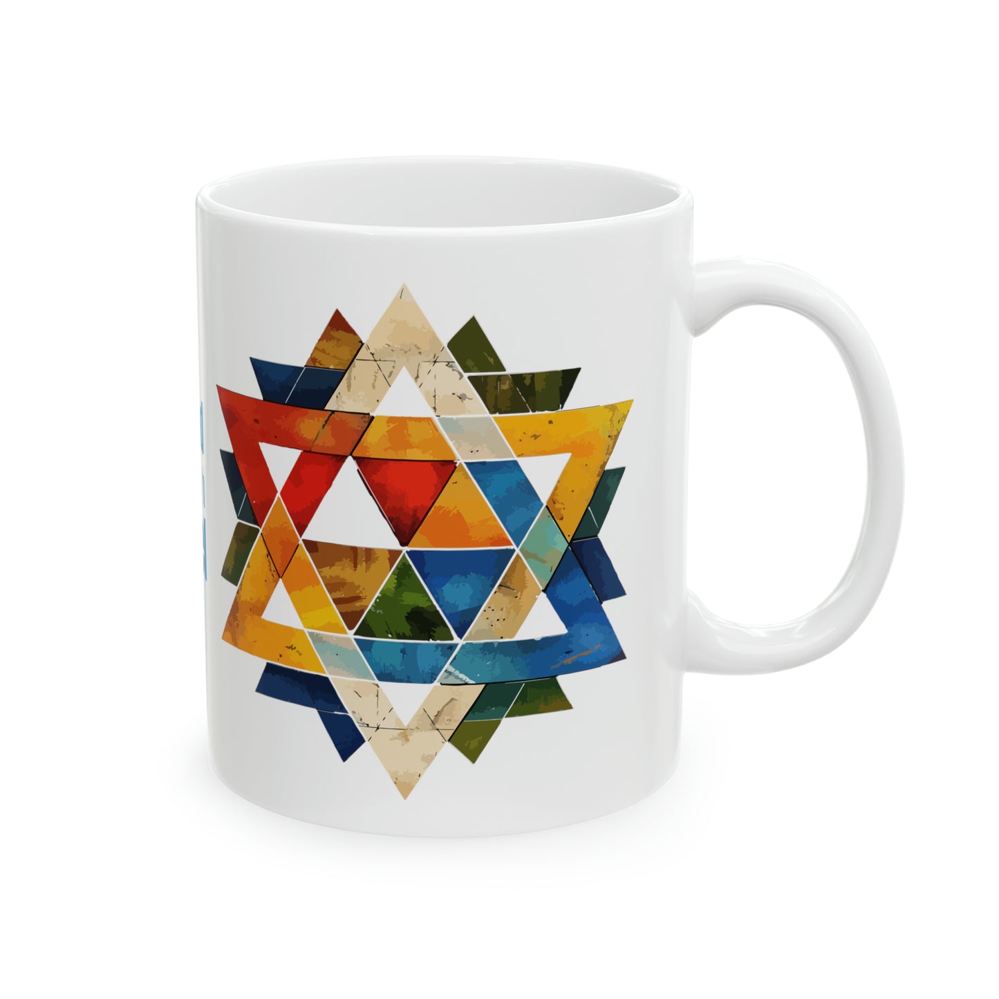 I stand with Israel white mug 11 oz