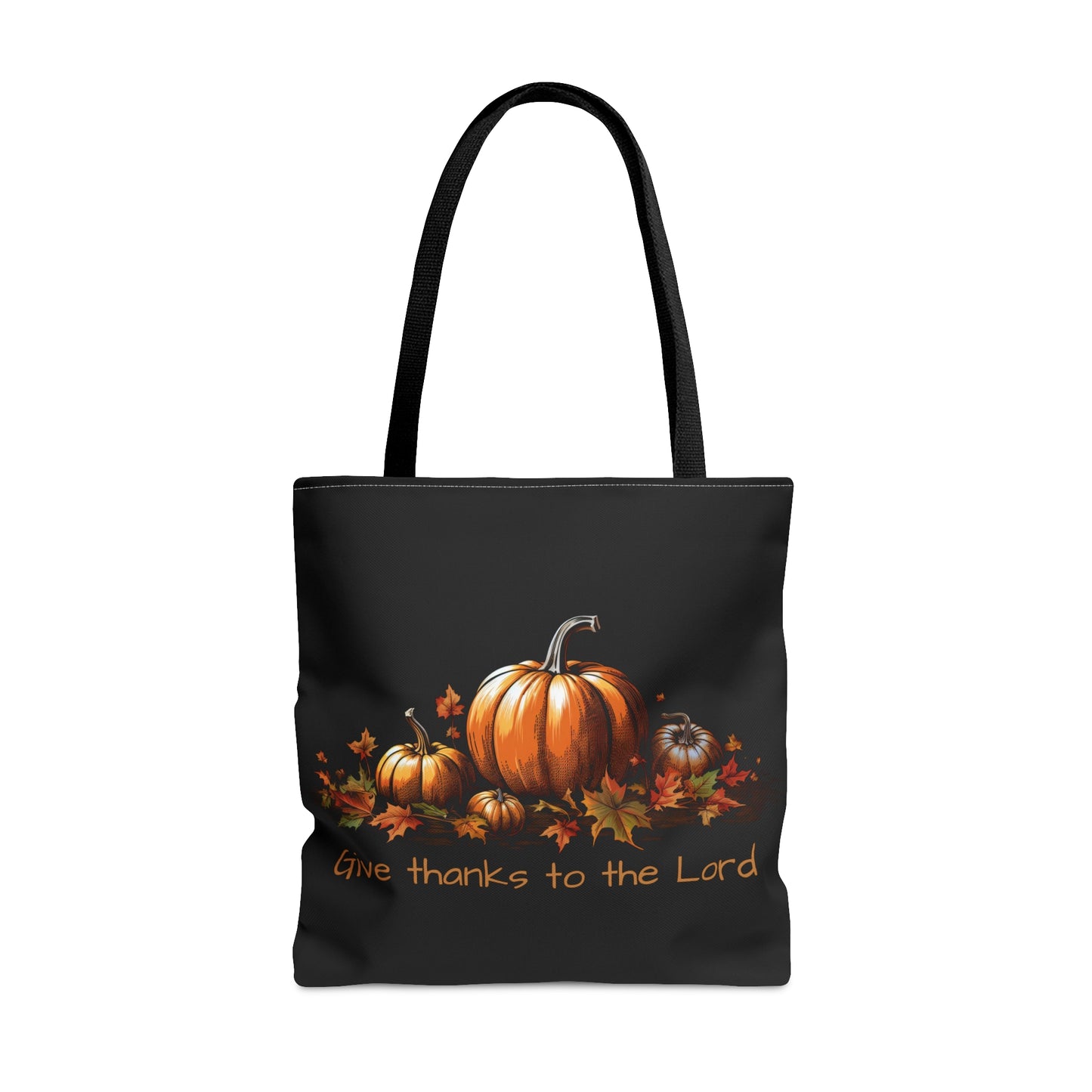 Thanksgiving / Black Tote Bag