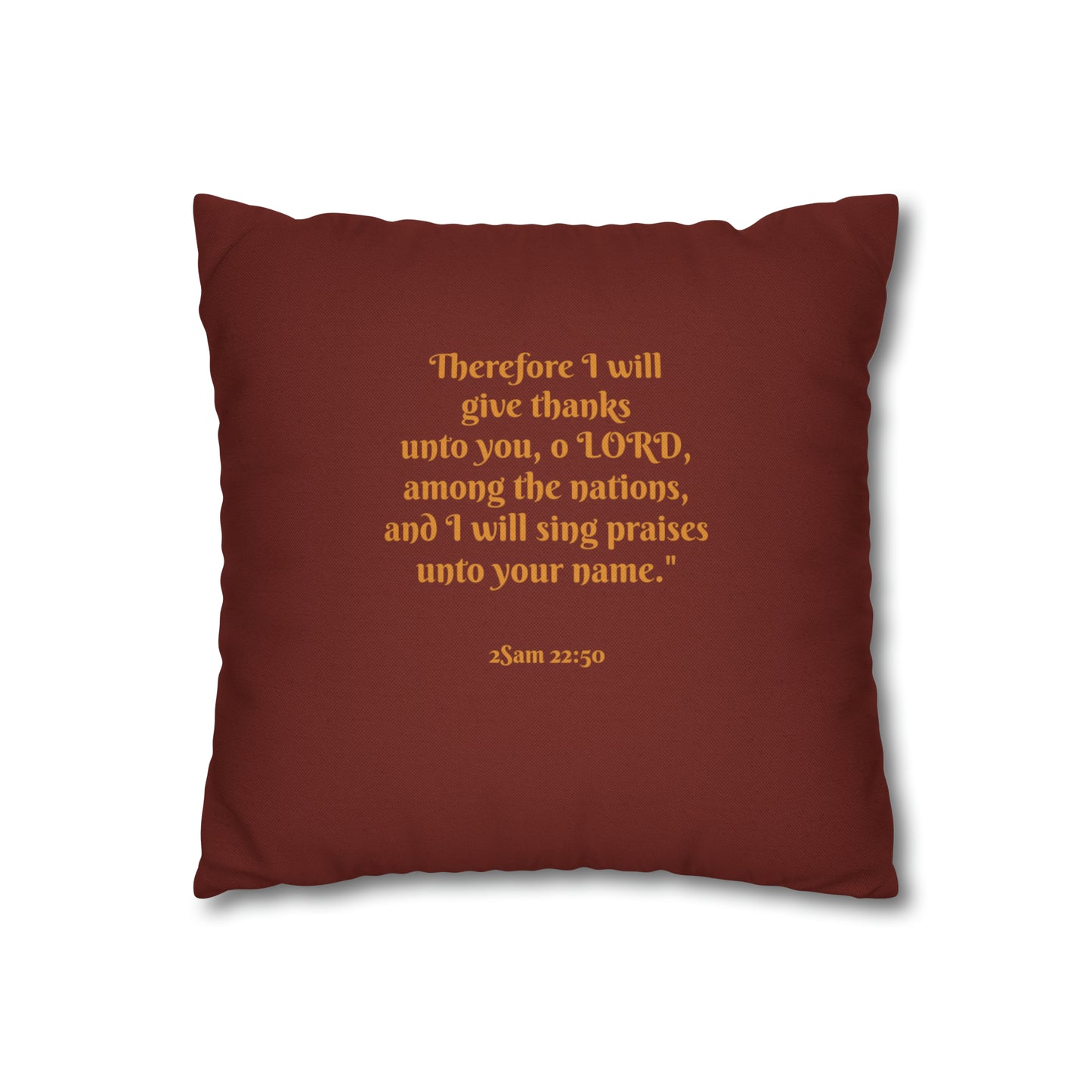 Giving thanks 1 / Square Pillow Case