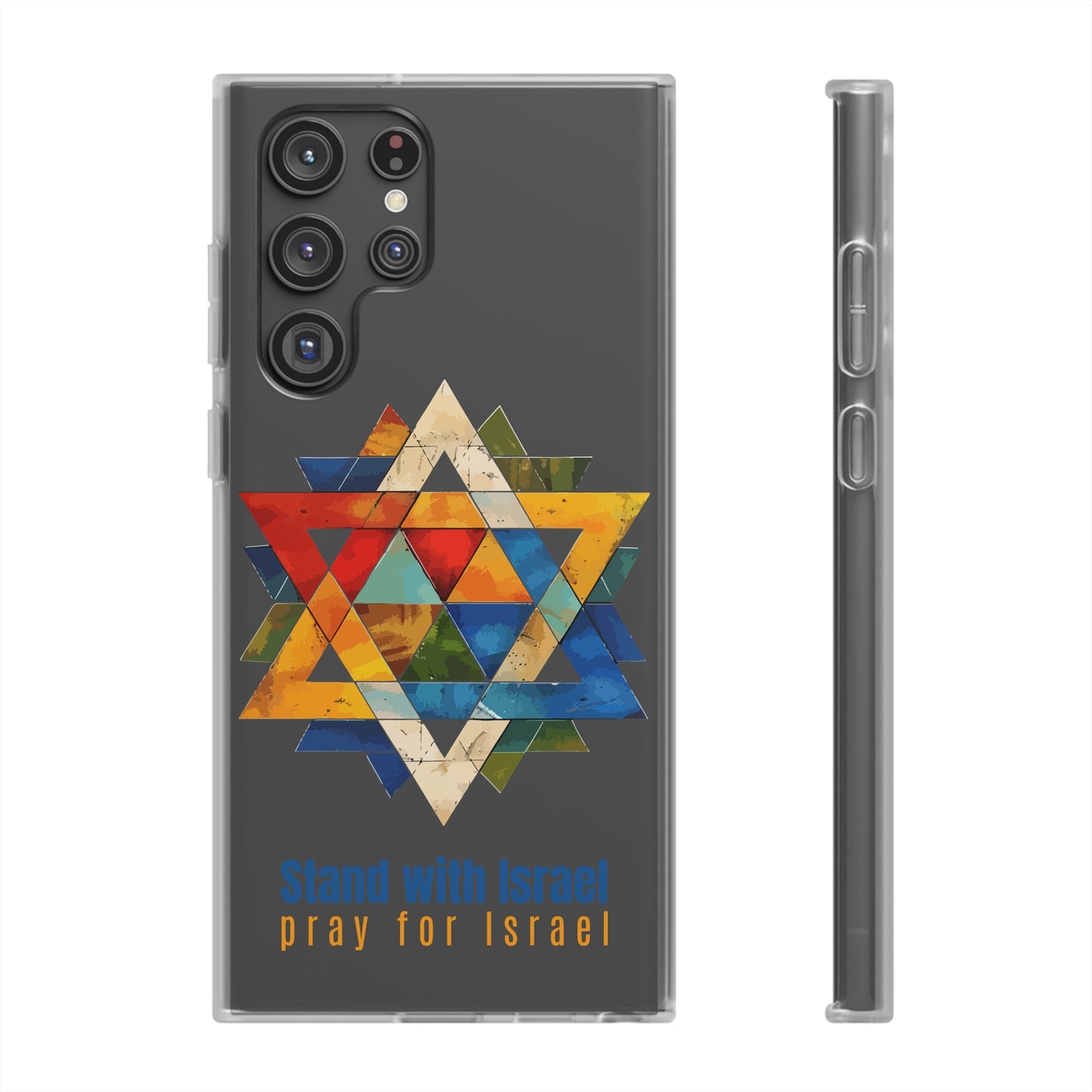 Stand with Israel, Pray for Israel, Magen David Flexi Cases