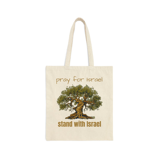 Pray for Israel / Cotton Tote Bag