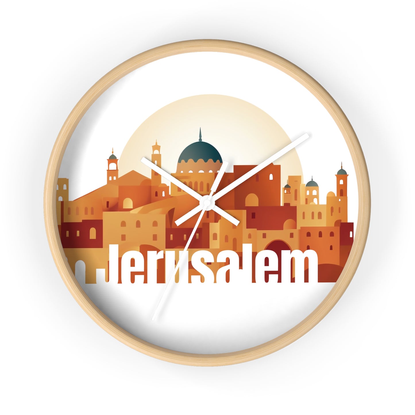 Jerusalem Wall Clock