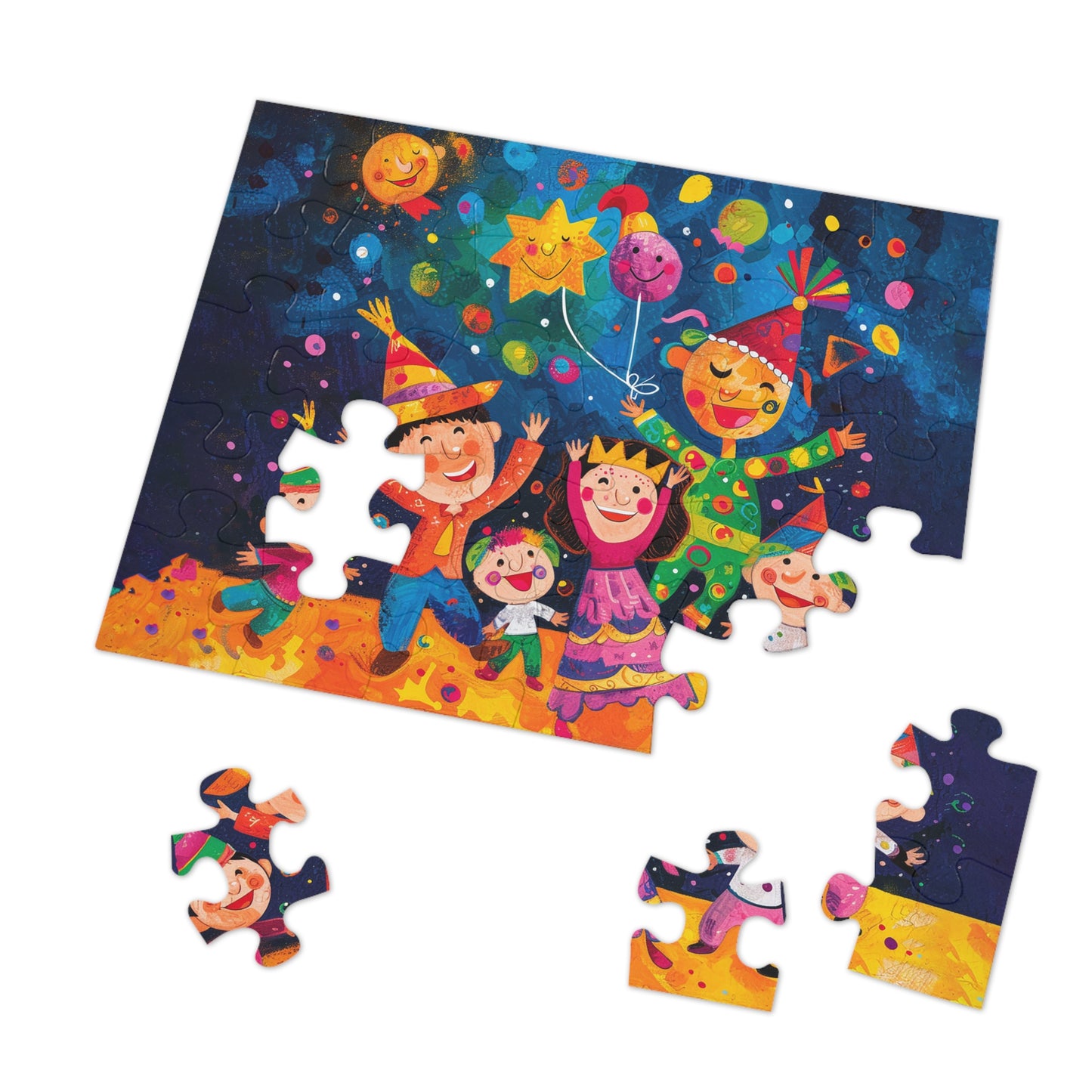 Purim Spiel Carnival Jigsaw Puzzle (30, 110 - Piece)
