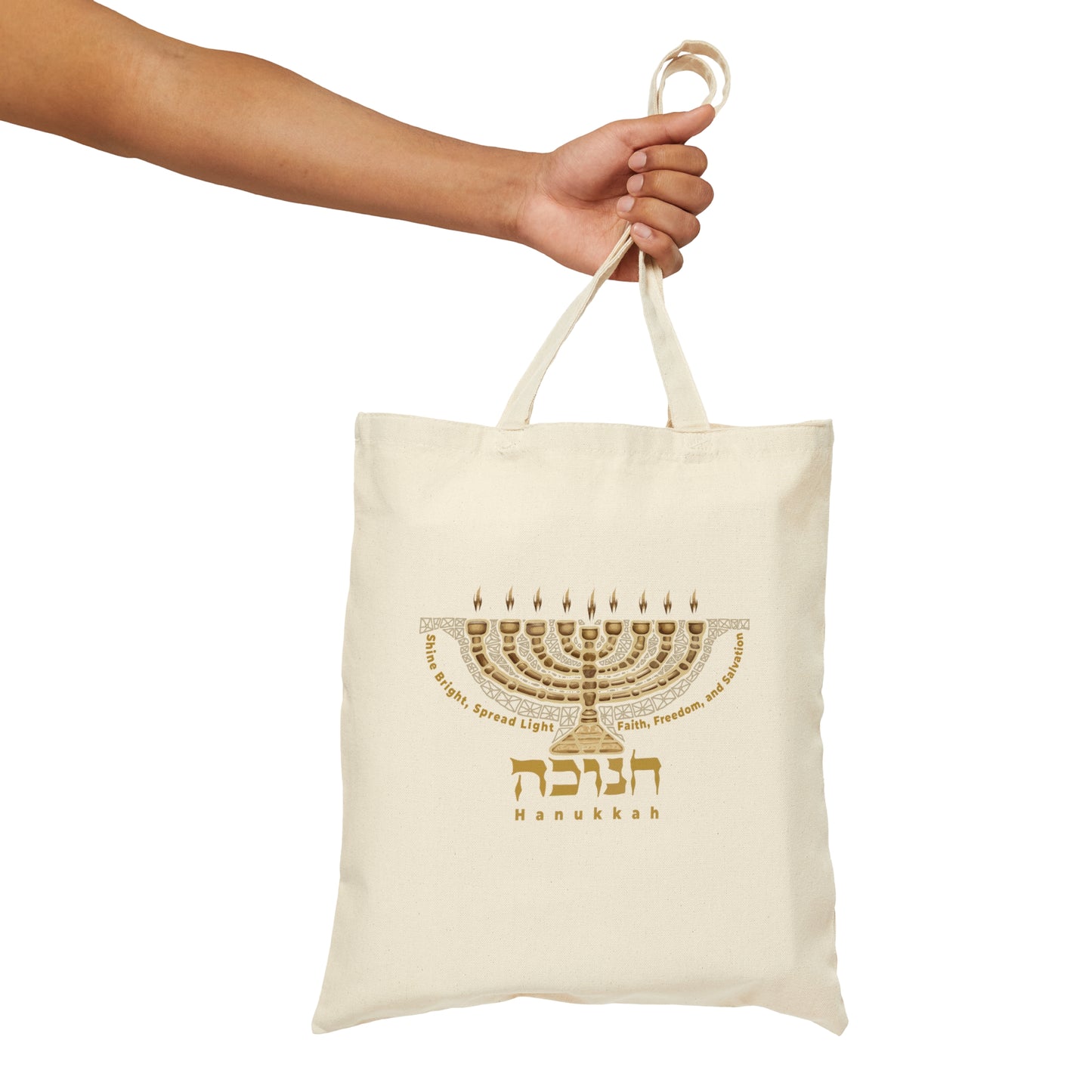 Hanukkah / Cotton Tote Bag