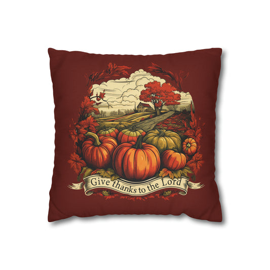 Giving thanks 2 / Square Pillow Case